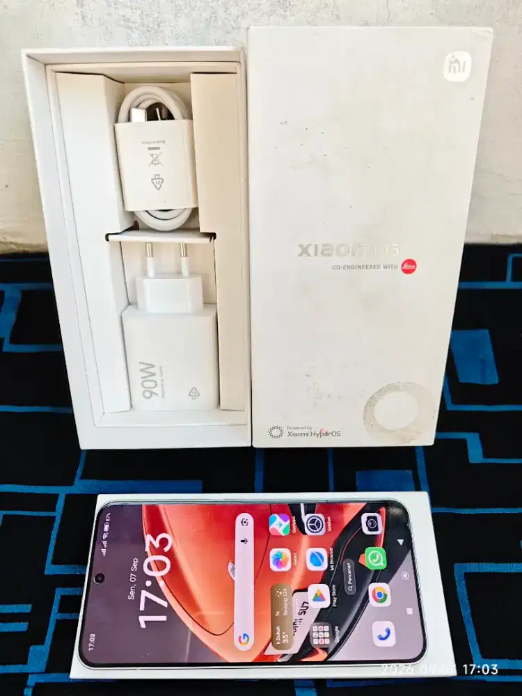 Xiaomi 15 12/256 Fullset ori segel Mi Flagship istimewa