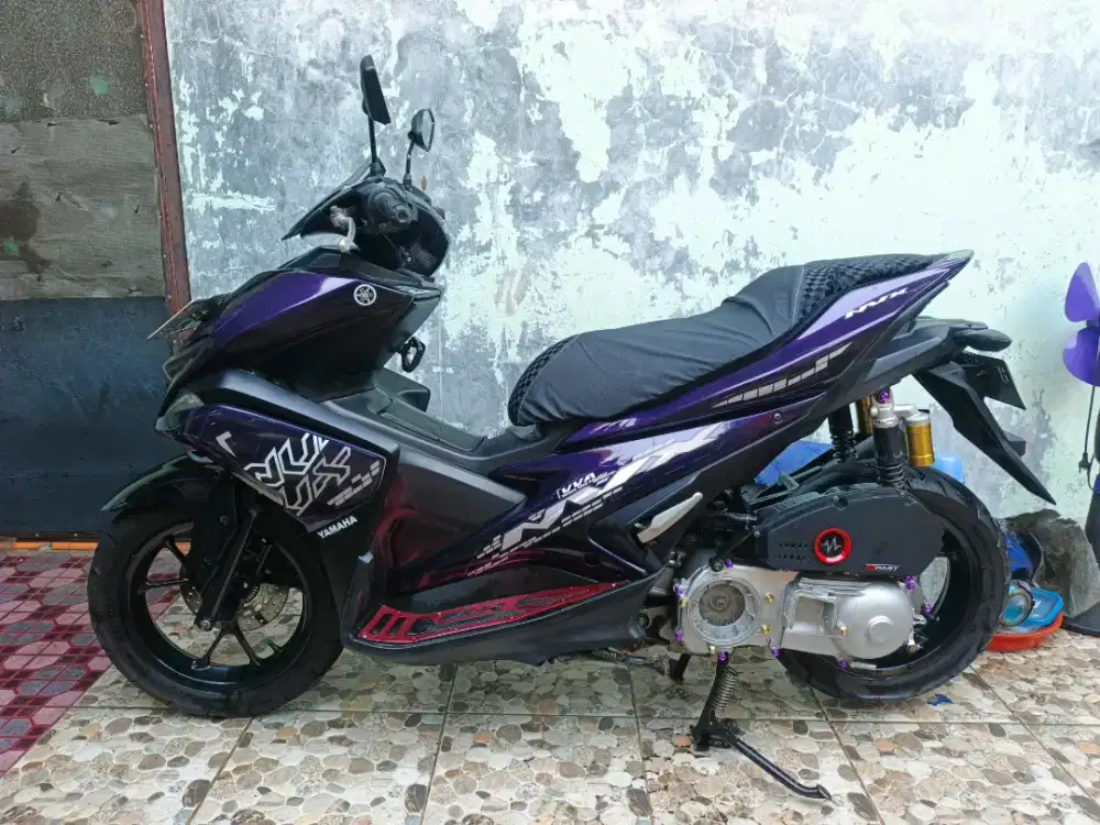 Yamaha Aerox 2018 proper siap mejeng mahar / tt / bt gass