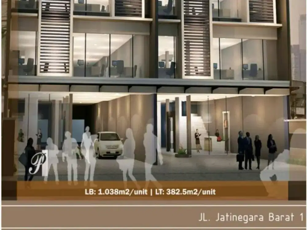 Gedung di Jatinegara, Jakarta Timur
