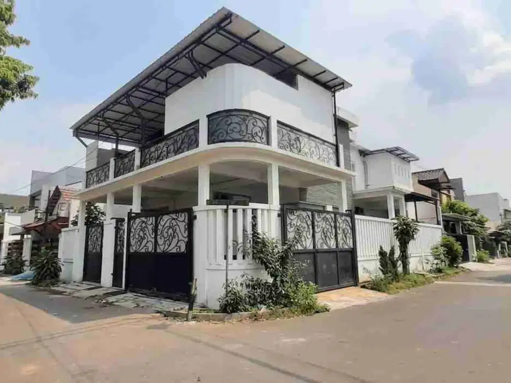 Dijual Rumah Hook SHM 2 Lantai 5+1 KT di Taman Buaran Indah 3 Duren Sawit