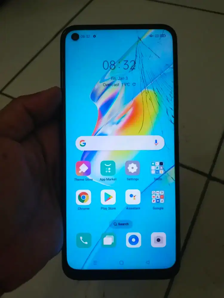 Oppo A54  4/64  minus retak tp aman normal nokendala