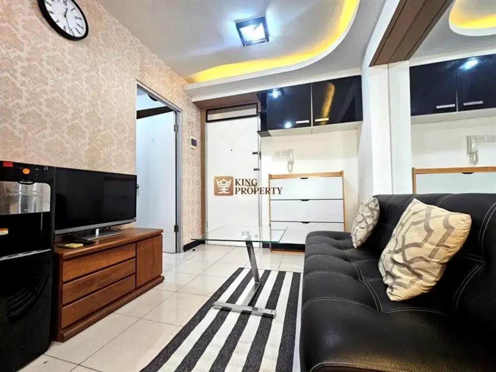 View Laut! Disewa 2BR Green Bay Pluit 35m² Furnished – Selangkah ke Baywalk Mall & Muara Karang, Jakarta Utara