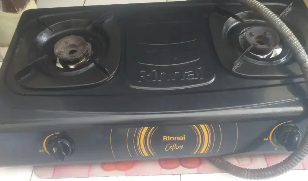 Kompor gas rinnai 2 tungku komplit