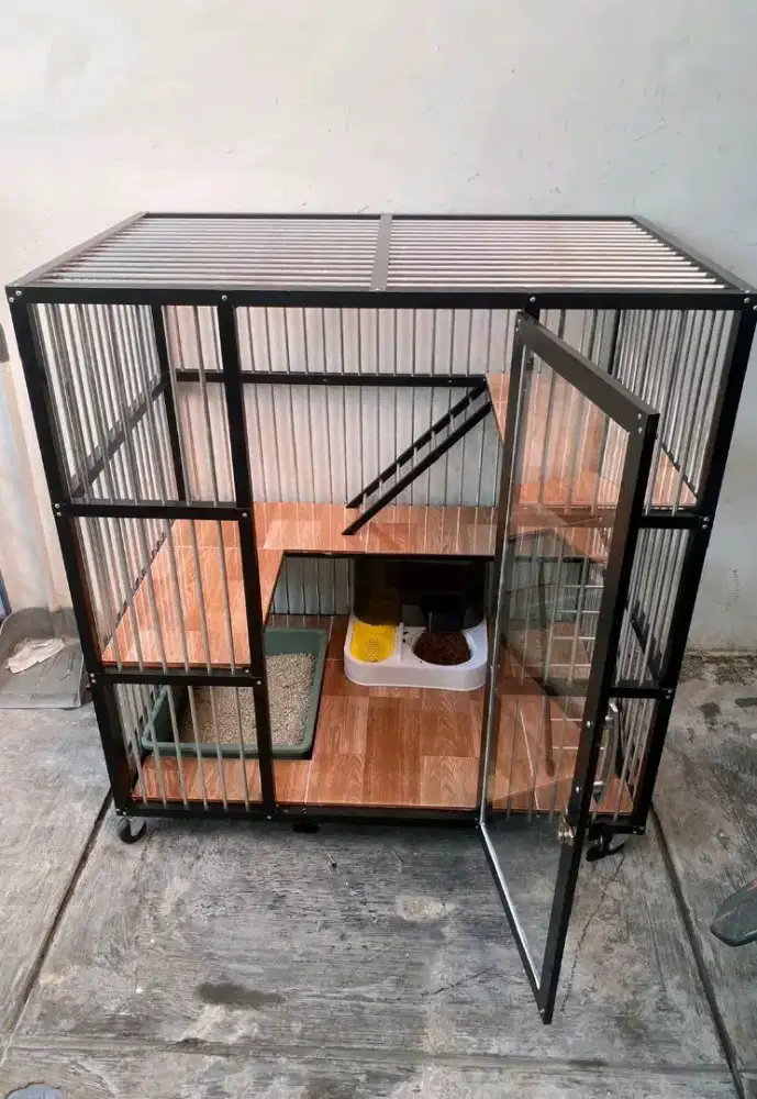 Kandang Kucing Aluminium