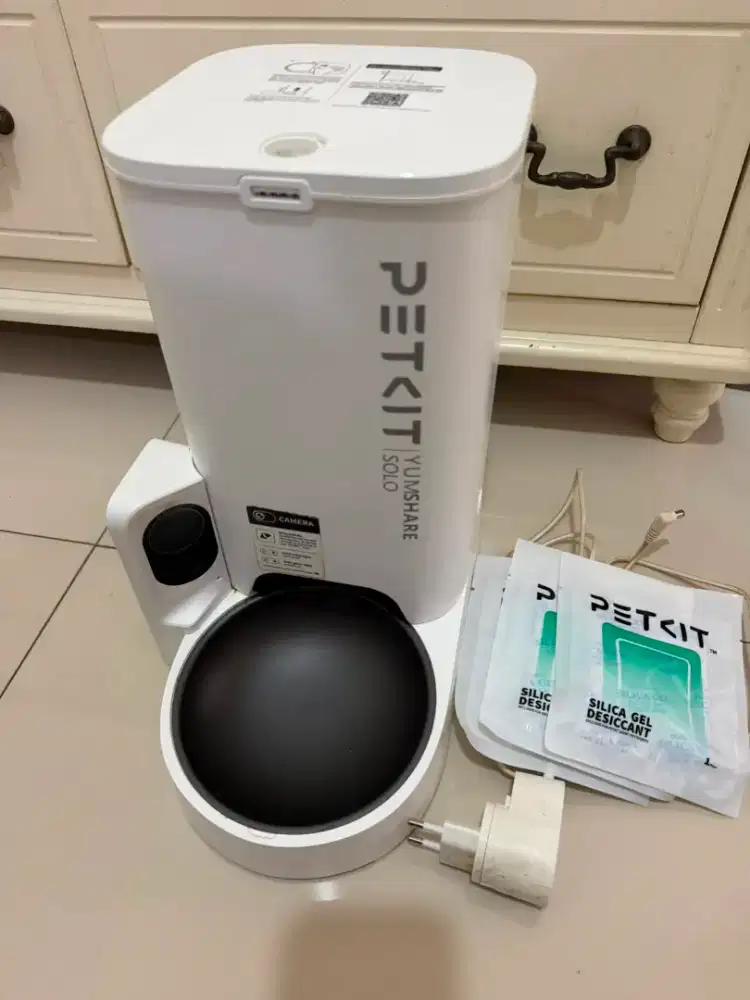 Jual murah tempat makan otomatis  petkit yumshare solo with camera
