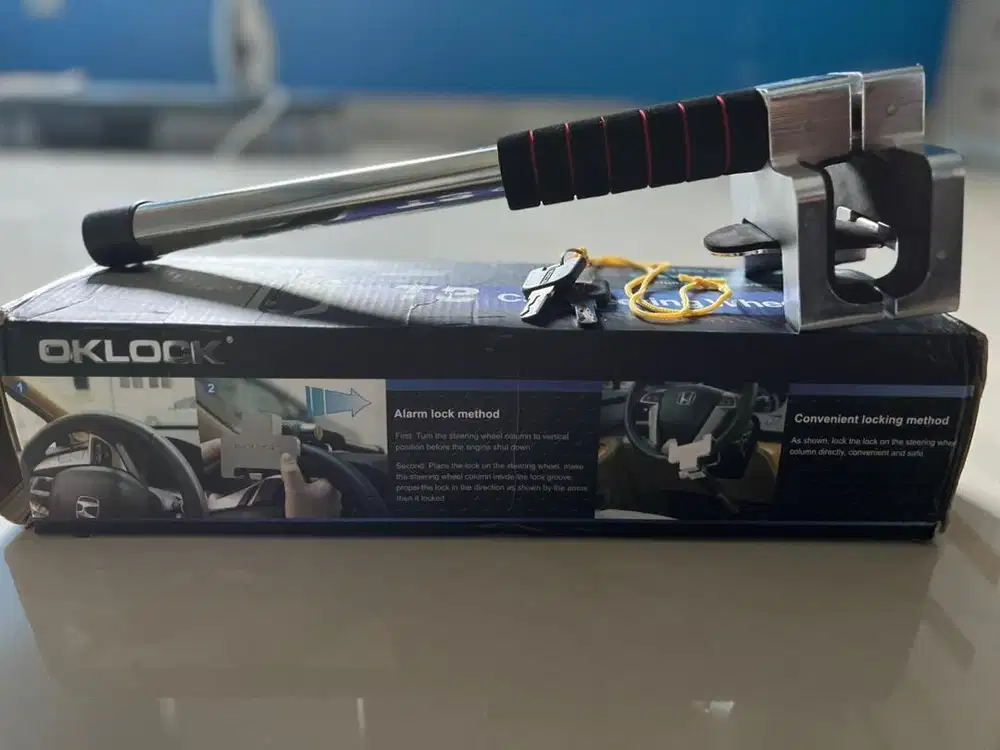 kunci pengaman mobil kondisi bagus