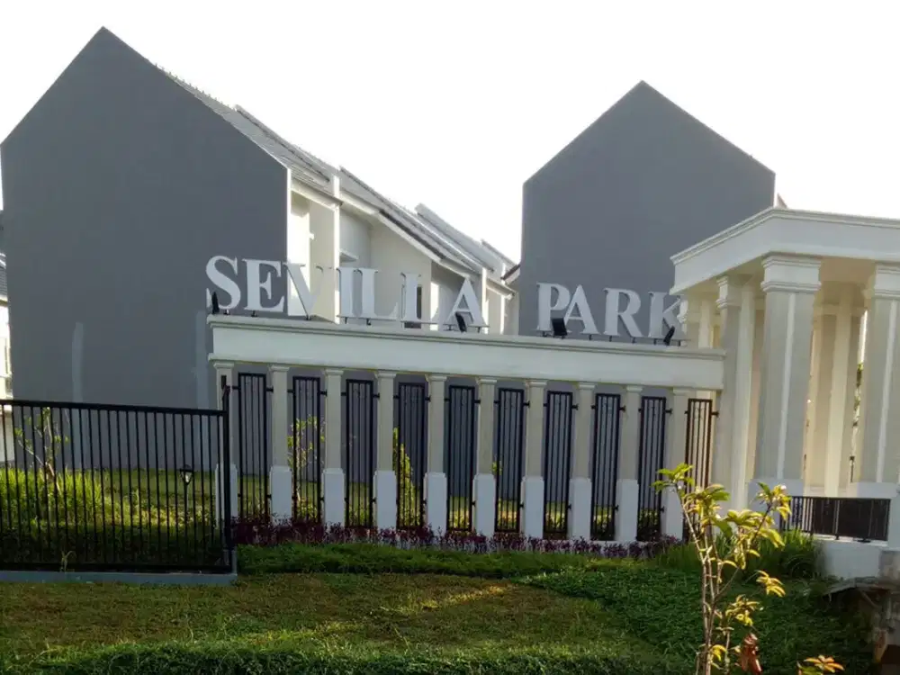 Rumah 2 lt di cluster Sevilla BSD city