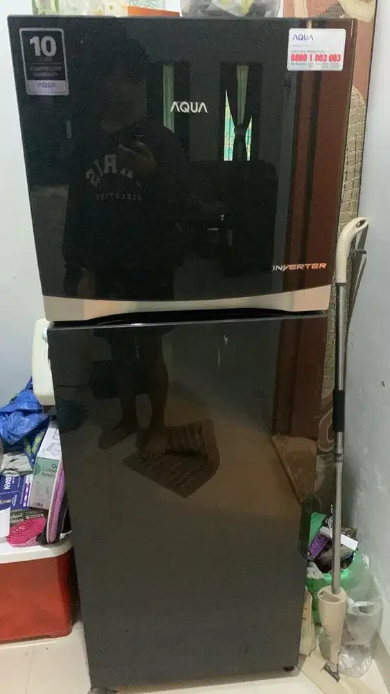 kulkas aqua 2 pintu