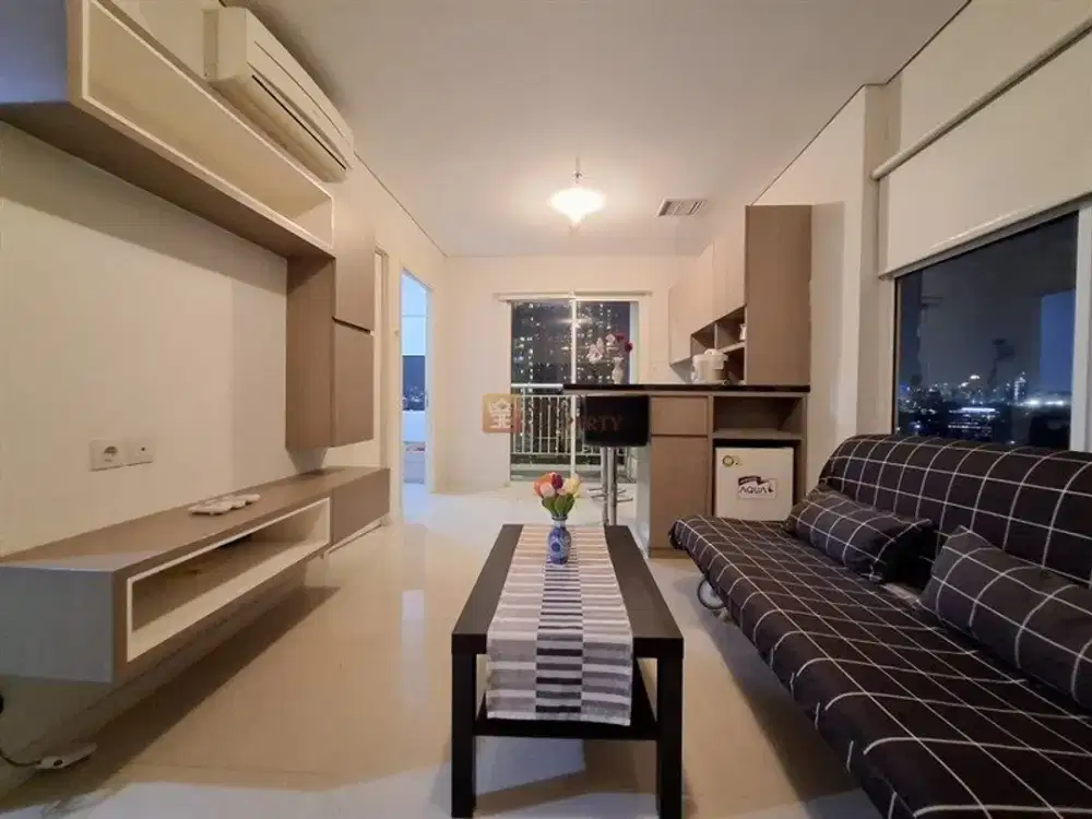 Disewakan Apartemen Madison Park 2BR Hook Fully Furnished Nyaman Siap Huni Lokasi Strategis Hanya Jalan Kaki Ke Mall CP Di Tanjung Duren Jakarta Barat