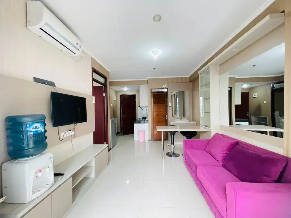Disewakan unit 2BR Apartemen Gateway Pasteur Tinggal Bawa Koper