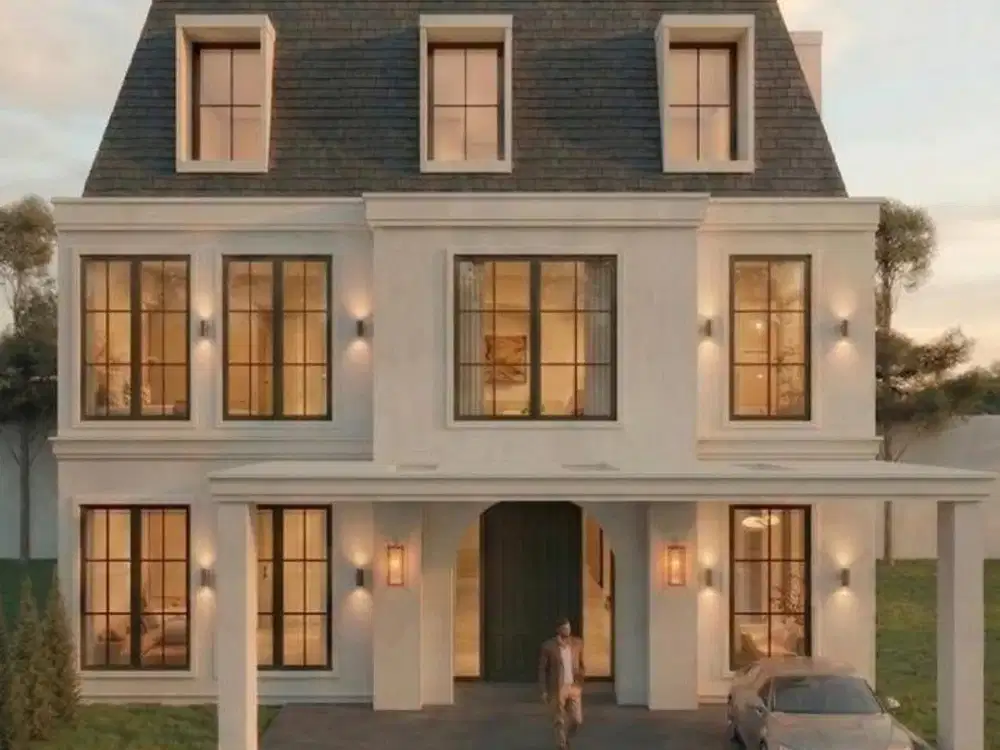 BRAND NEW BANGUNAN MANDIRI  RUMAH AMERICAN CLASSIC  SUTERA ONYX, ALAM SUTERA