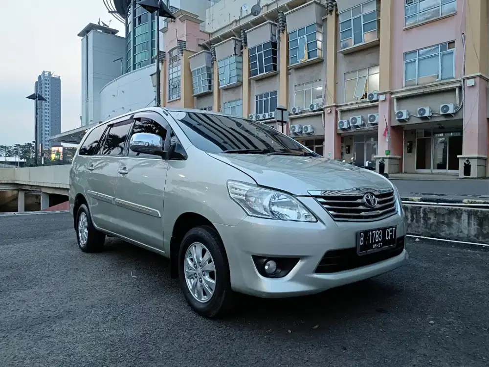 Toyota Kijang Innova 2.0 G AT 2012 Silver Met