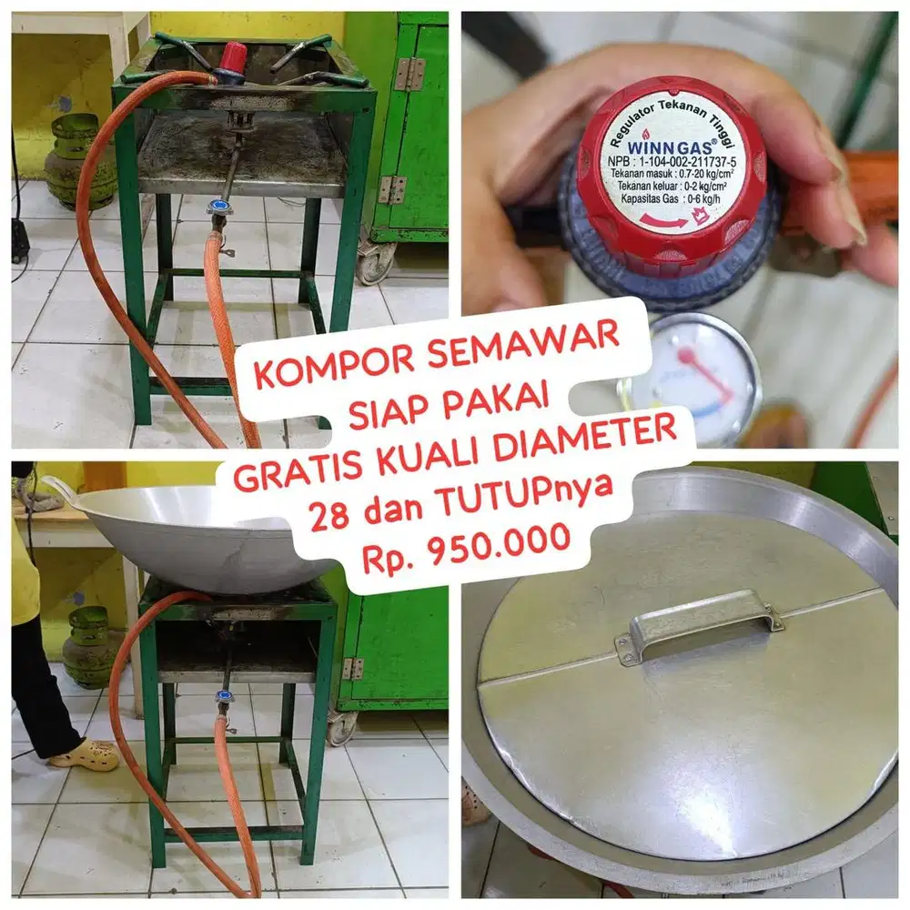 GRATIS KUALI DAN TUTUP UK 28 BELI KOMPOR SEMAWAR