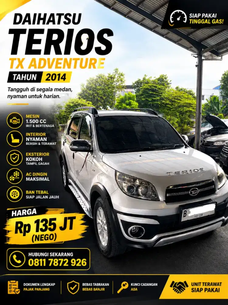 Terios 2014 TX Adventure M/T