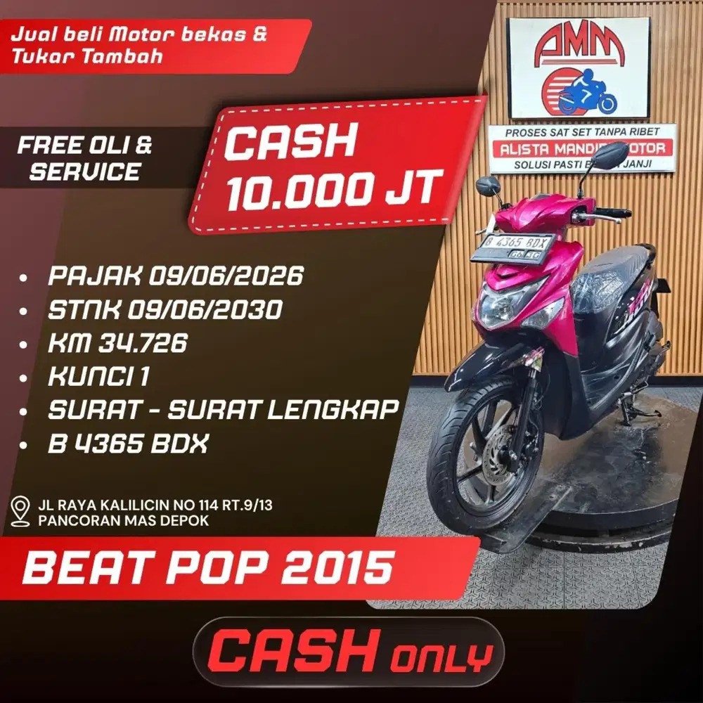BEAT POP 2015 CASH ONLY ALISTA