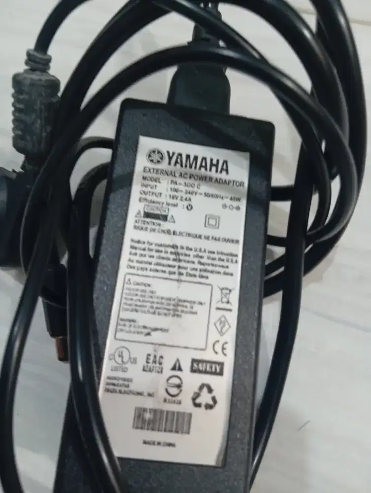 Diuyal adaptor yamaha psrs900 adaptor ory yamaha 16volt buat yamaha ar
