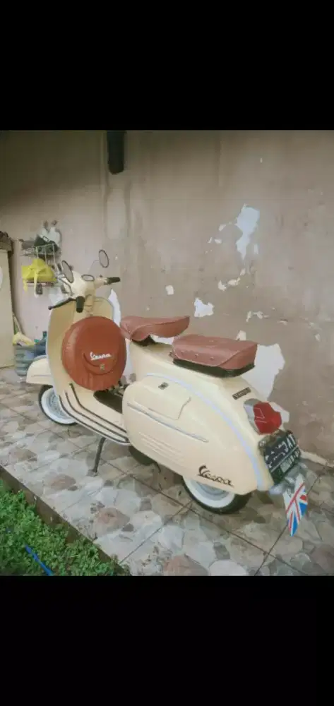 Vespa super bjy buat lucu lucuan