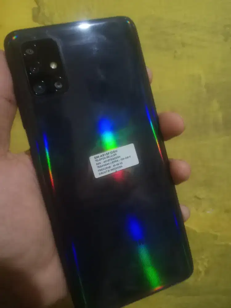 Samsung a51..Ram 6/128.Suport NFC..Minus Sidik Jari Aj of..Hp BATANGAN
