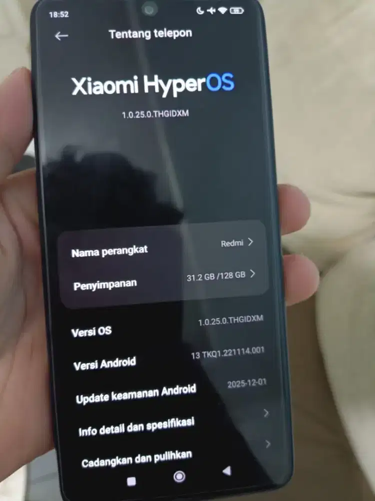 Jual HP Redmi Note 12 Pro 4g