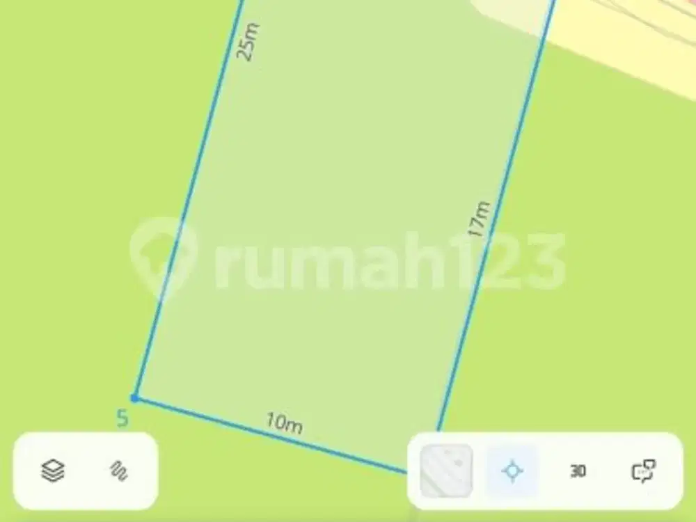 Dijual Tanah Plot Kecil Sangat Langka dan Strategis