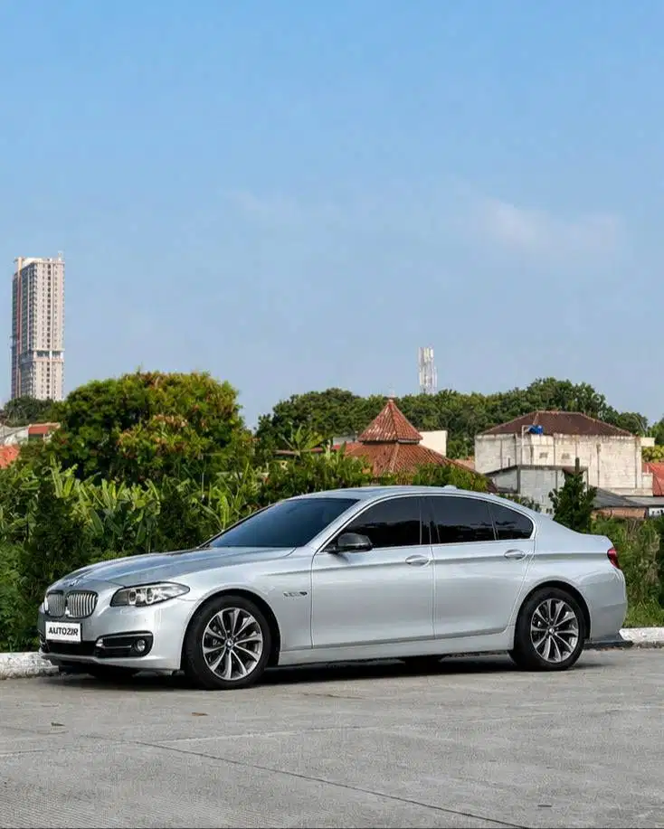 BMW 520D Diesel F10 Silver 2014 Tdp Murmer Ori Menarik Bu Antik Baru