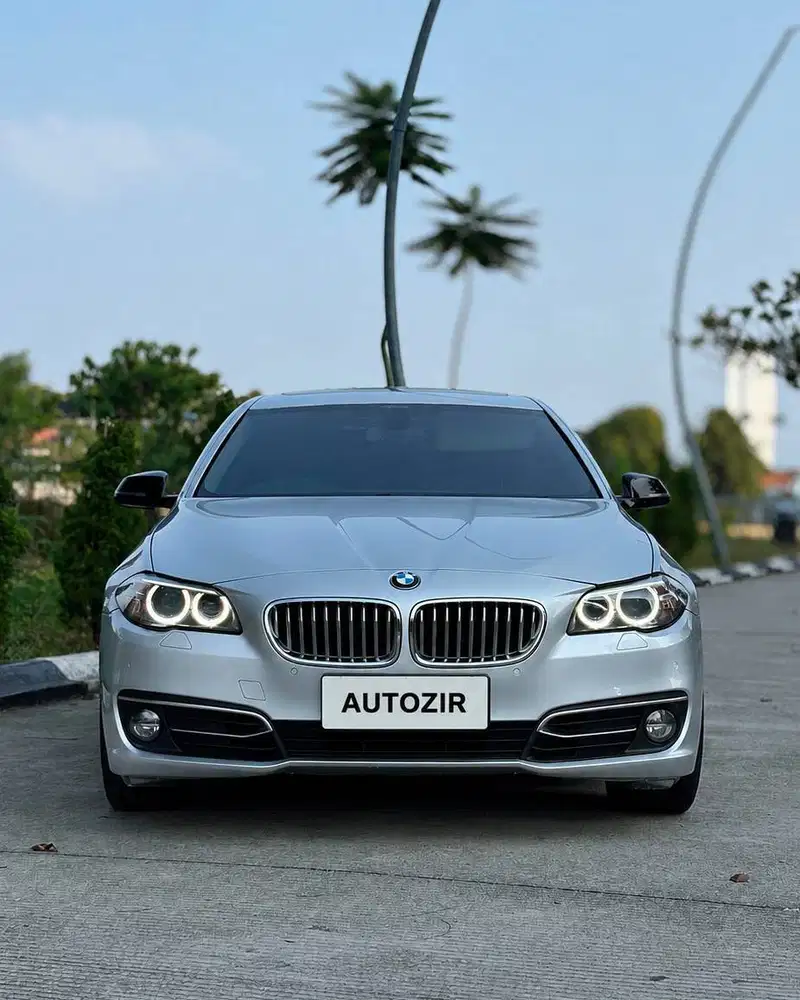 BMW 520D Diesel F10 Silver 2014 Tdp Murmer Ori Menarik Bu Antik Baru