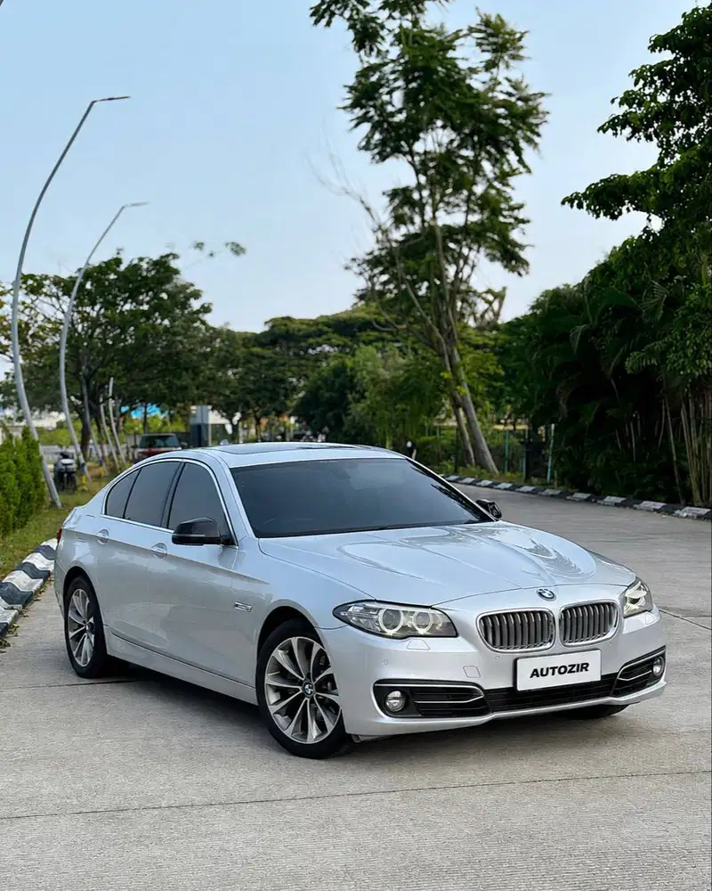 BMW 520D Diesel F10 Silver 2014 Tdp Murmer Ori Menarik Bu Antik Baru