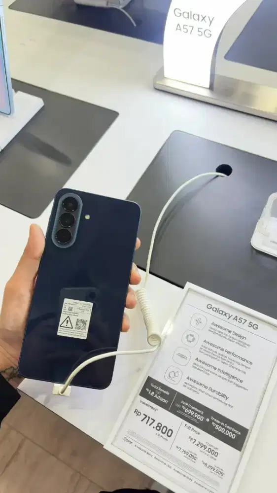 Samsung A57 free adaptor dan hydrogel