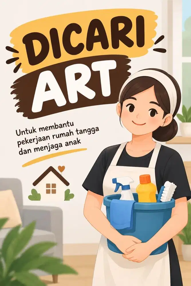 Dicari ART & Pengasuh anak berpengalaman