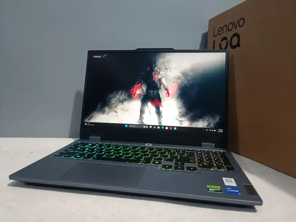 Laptop Gaming Lenovo LOQ 15IRX9 i5 13450HX RTX 3050 Garansi