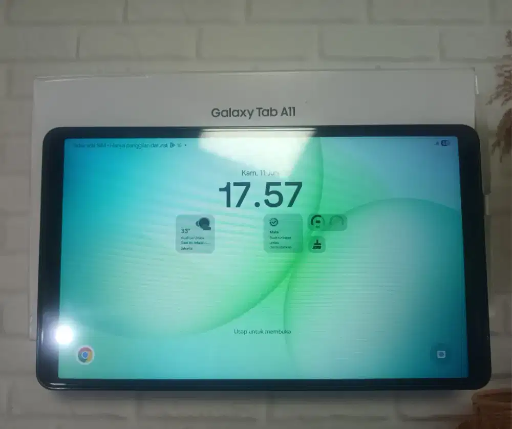 Samsung Tab A11 4/64gb wifi Only Fullset Mulus