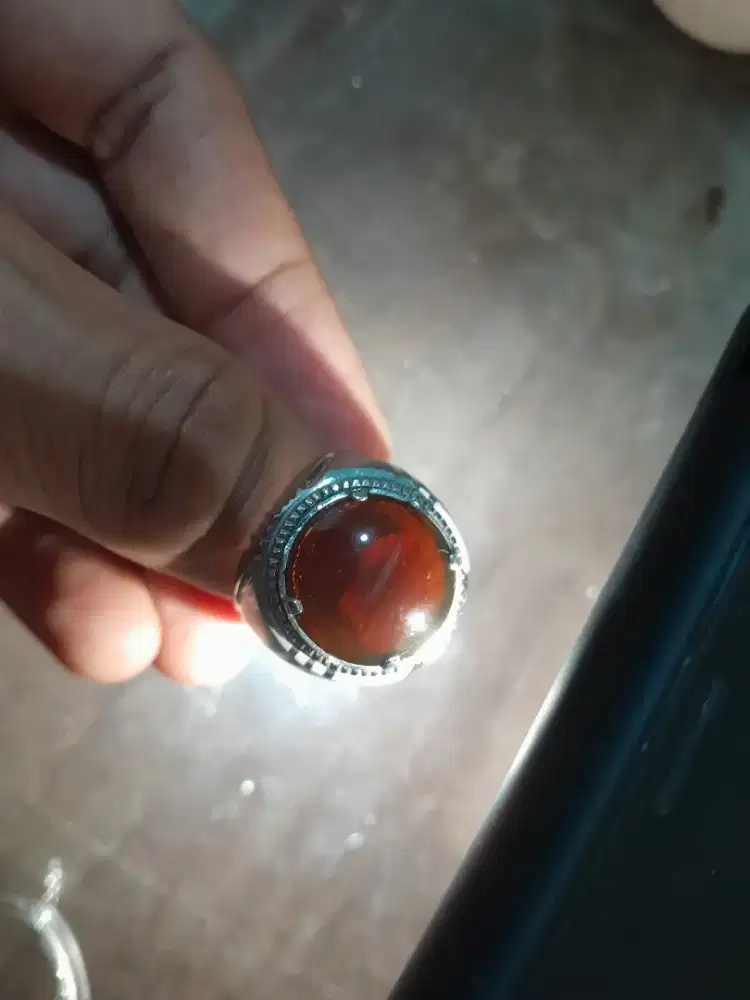 Cincin batu fire oval wonogiri jumbo