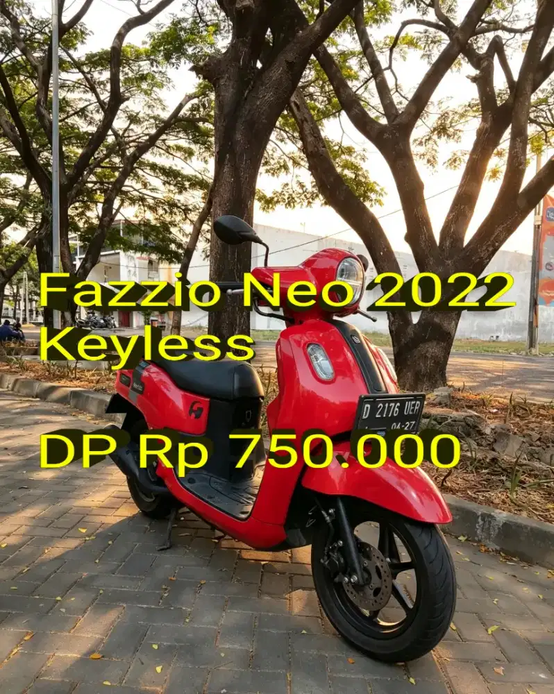 Fazzio Neo 2022. Keyless. Pajak ON. Simpanan. Like New. Cash/Kredit/TT