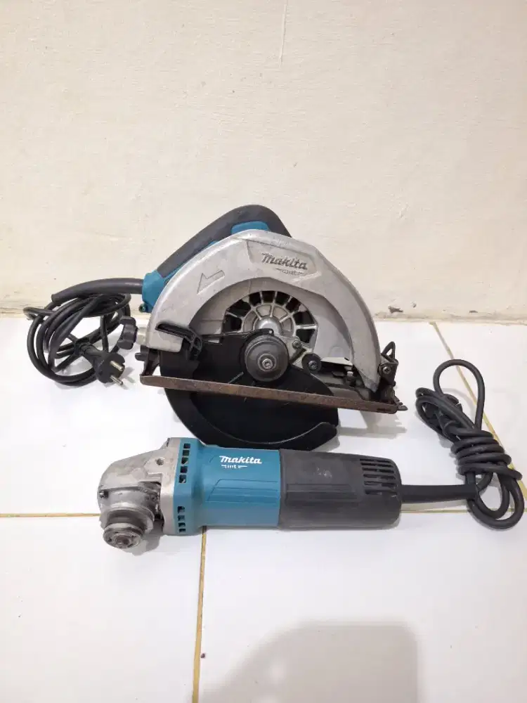 Mesin sirkel makita M5801B & gerinda makita M0900
