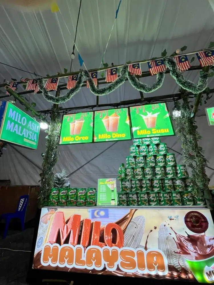 Di cari karyawan tetap untuk jaga otlet minuman