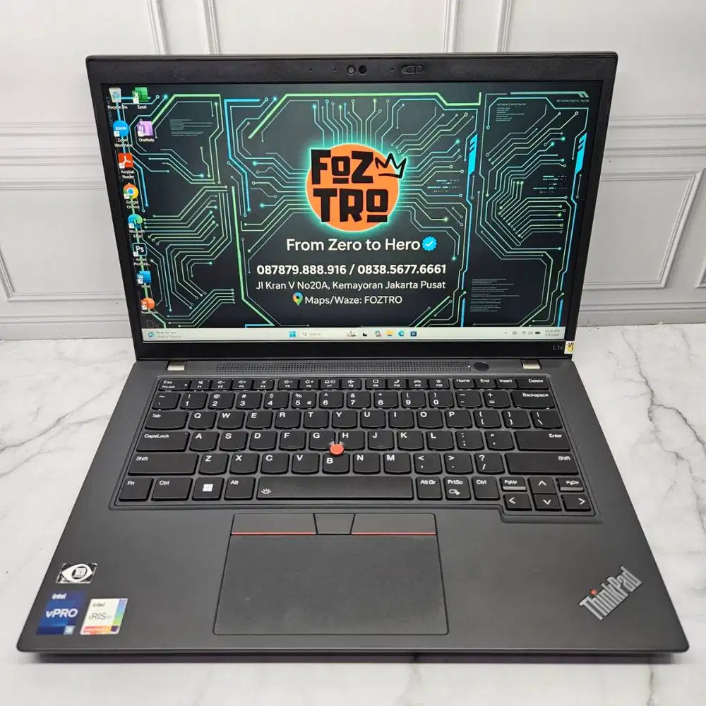 Laptop Lenovo Thinkpad L14 Core i5 GEN12 Intel iris XE 16/256GB Win11