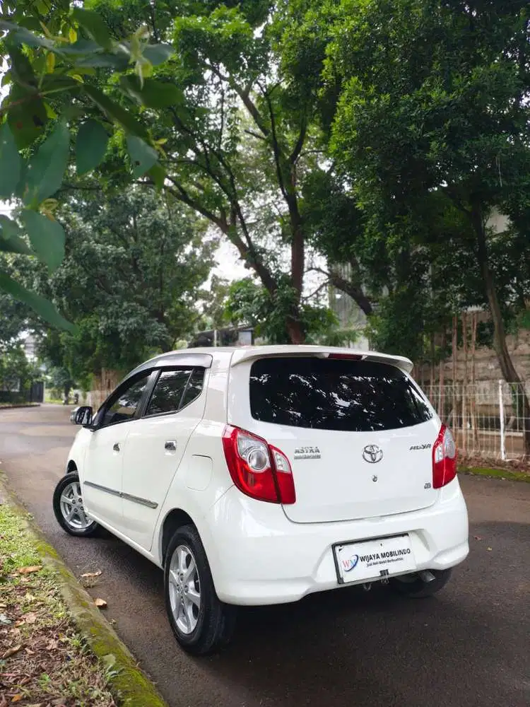 [TERMURAAHHH] DP 5JT TOYOTA AGYA G 1.0 BENSIN AT 2015 PUTIH