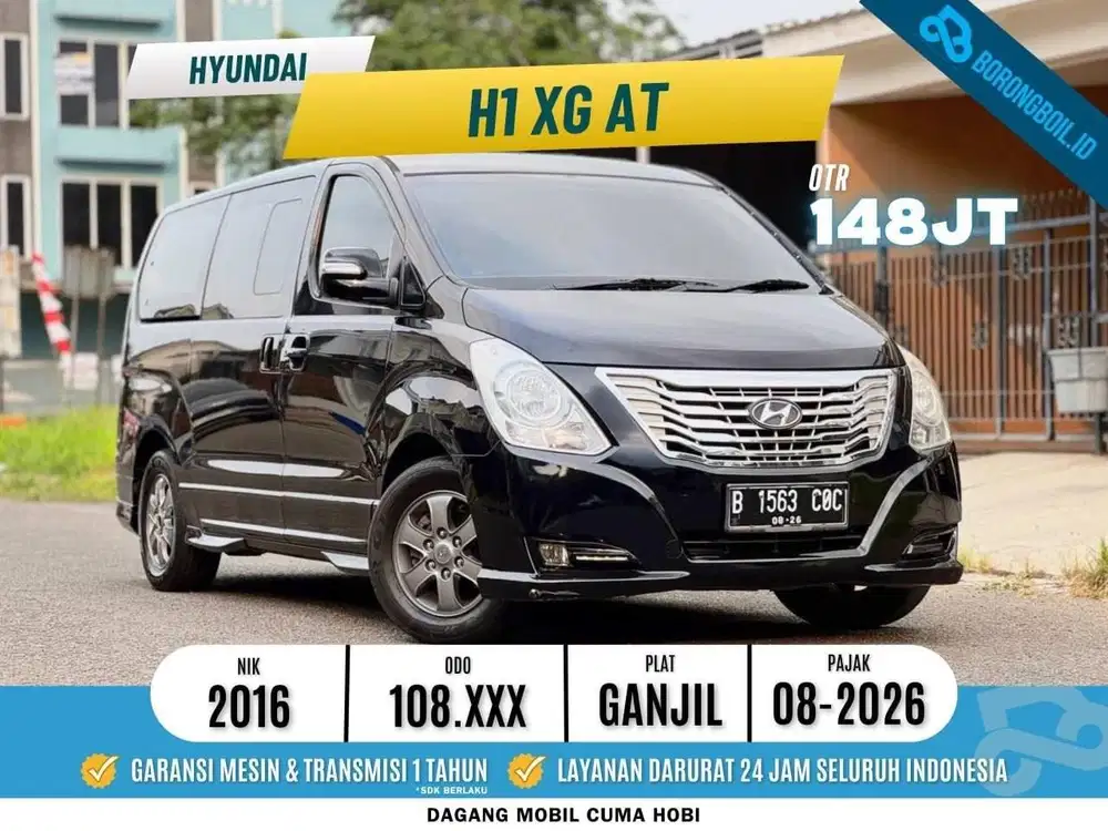 MOBIL KELUARGA MURAH!!HYUNDAI H1 XG BENSIN AT 2016