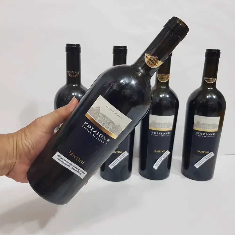 Botol Kosong Bekas Minuman Import Edisione 750ml Koleksi Hiasan Kamar
