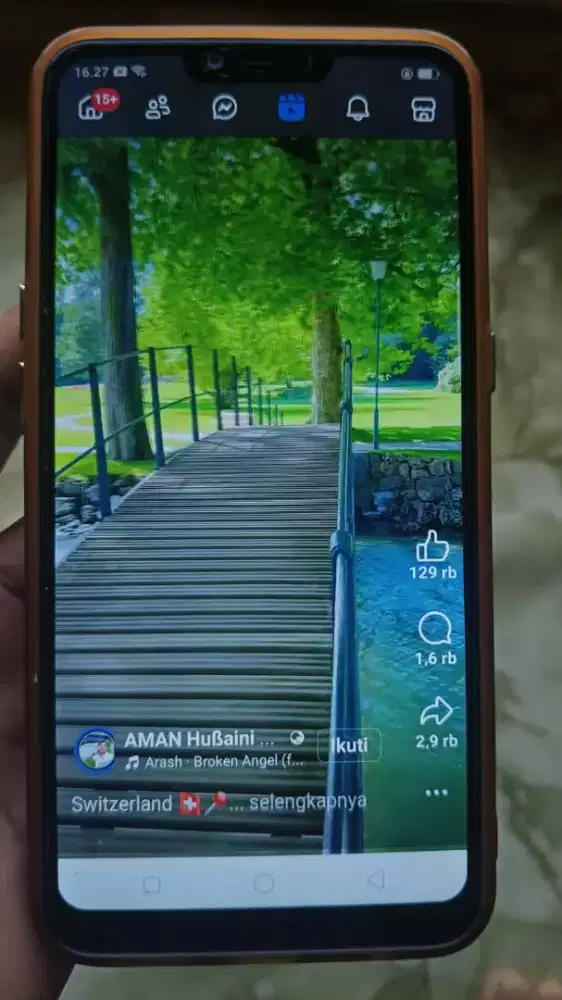 Jual hp oppo layar bsar