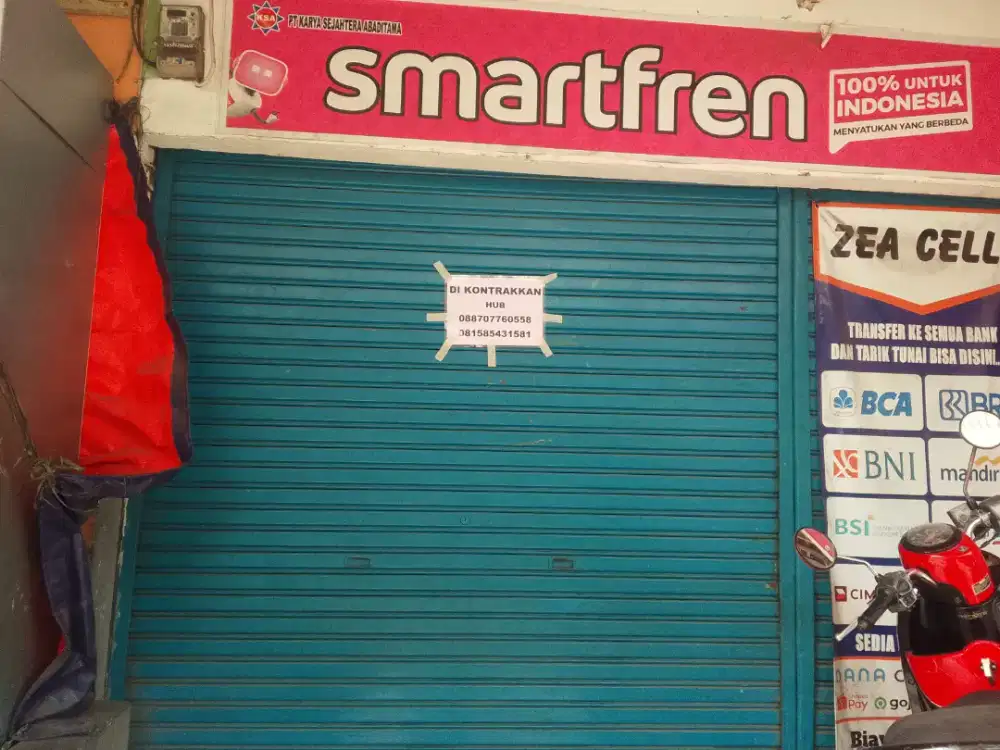 DISEWAKAN KIOS PERBULAN