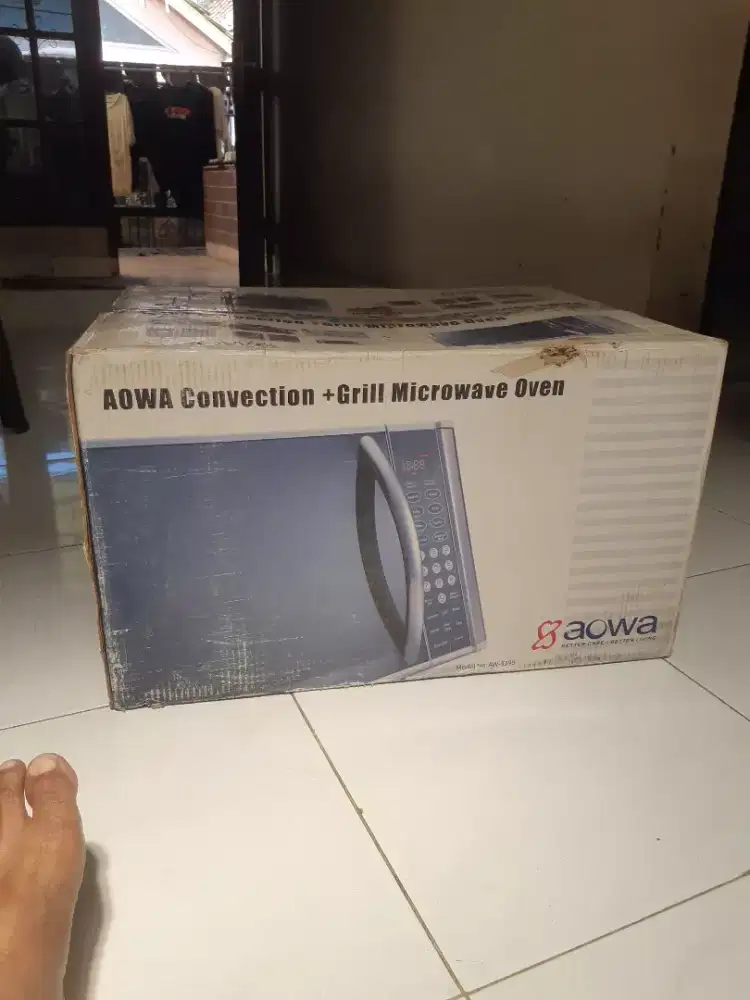Dijual microwave merek aowa kapasitas 30 liter 3200 rb
