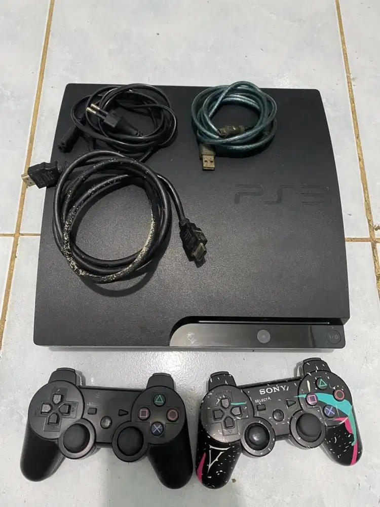 PS 3 Slim Seri 30 Seri Tertinggi 160GB Masih Bagus
