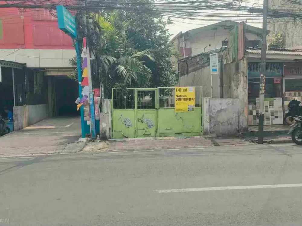 Rumah Dijual Strategis Murah Tepi Jalan Utama Percetakan Negara Cempaka Putih Jakarta Pusat