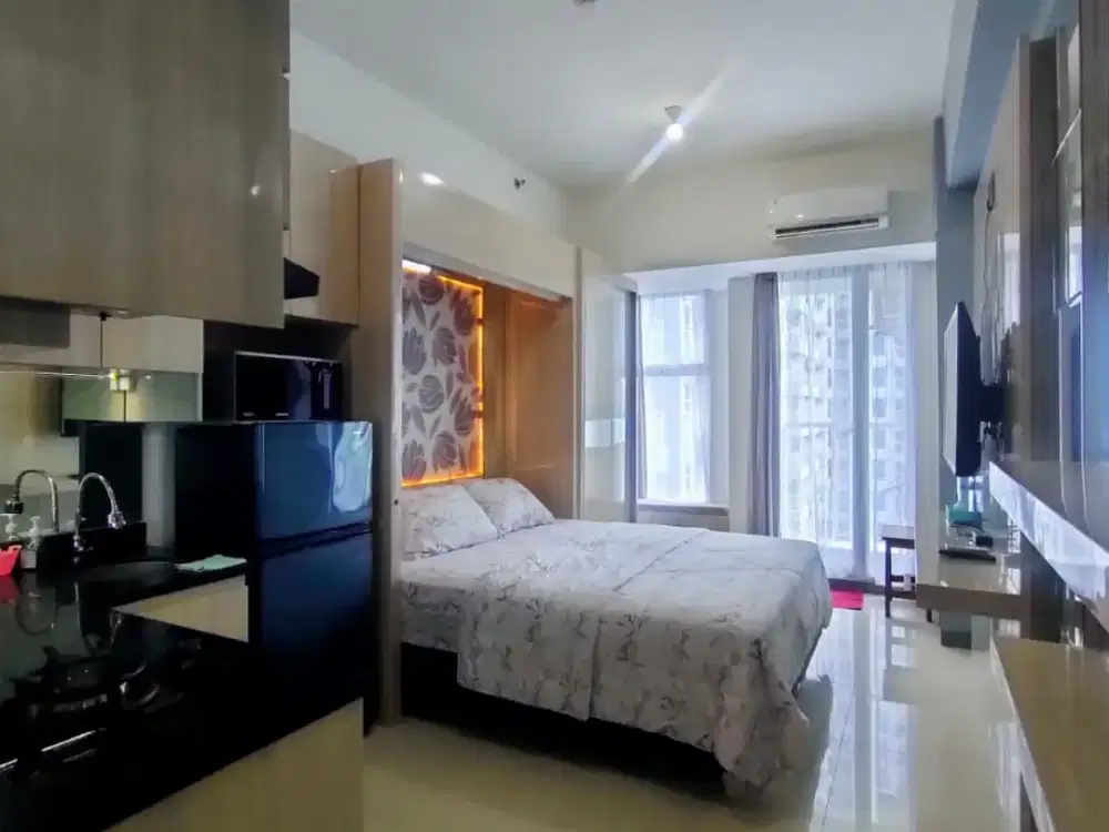 Sewa Harian 350K/Hari Anderson Studio Full Furnish Lantai 25 View City