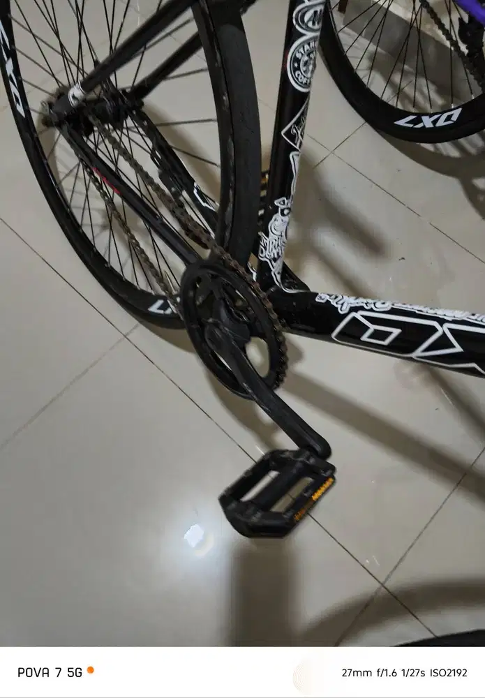 Umur 9 bulan jenis barang:sepeda fixie merek:ox7