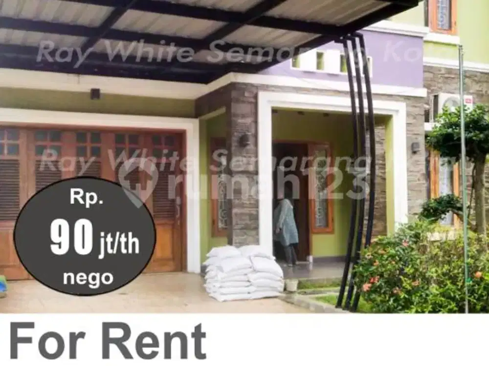 Rumah Sewa Dua Lantai Strategis di Bsb Mijen A5325