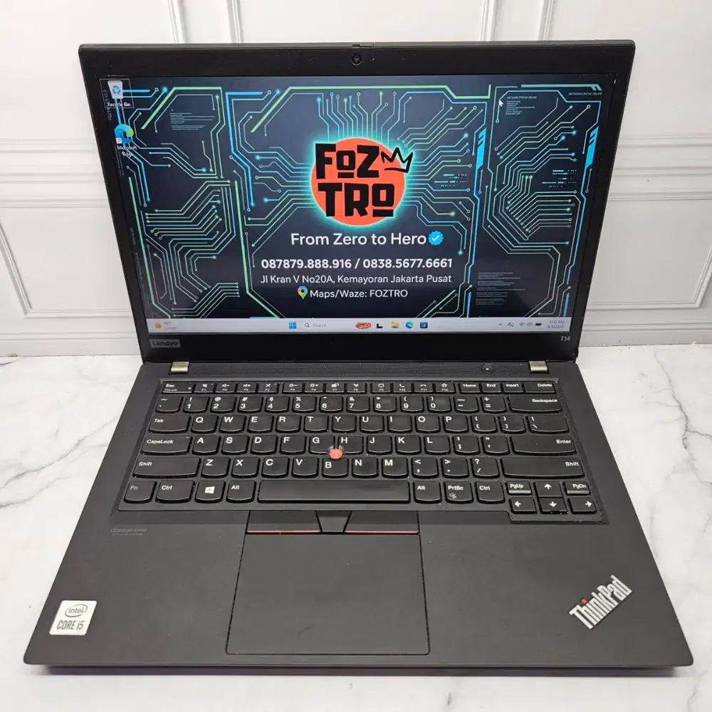 Laptop Lenovo Thinkpad T14 Core i5 GEN10 RAM 16/256GB No Minus