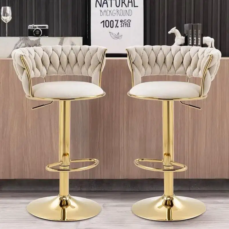 Jual Rugi 2pcs Baru Kursi Bar Putar Kursi Bar Kursi Minibar Kursi Cafe