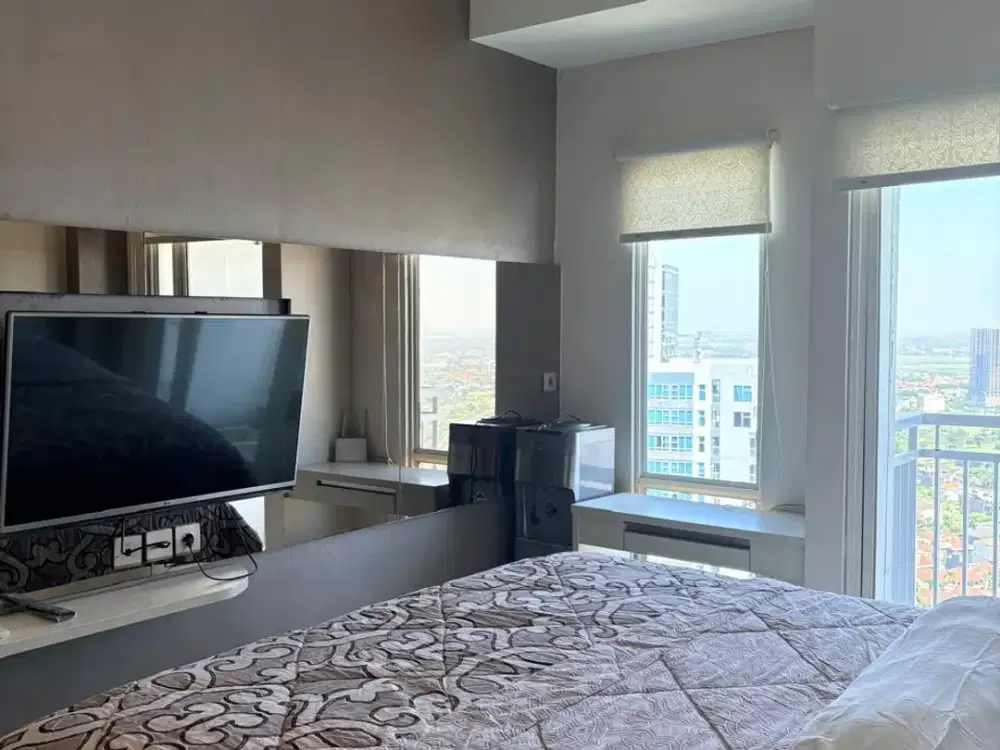 Sewa Bulanan Apartemen Orchard Studio Full Furnish Lantai 38 Pakuwon mall